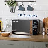 Russell Hobbs RHMD714B-N Scandi Black 17L Digital Microwave 700W view 4