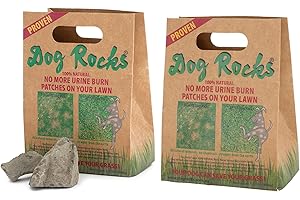 Dog Rocks for Urine Burning Grass - 600g Natural Pet Rock to Help Maintain Green Lawn - Grass Savers for Dog Urine - 12 Month