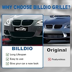 BILLDIO E92 Grille - Front Kidney Grill Double