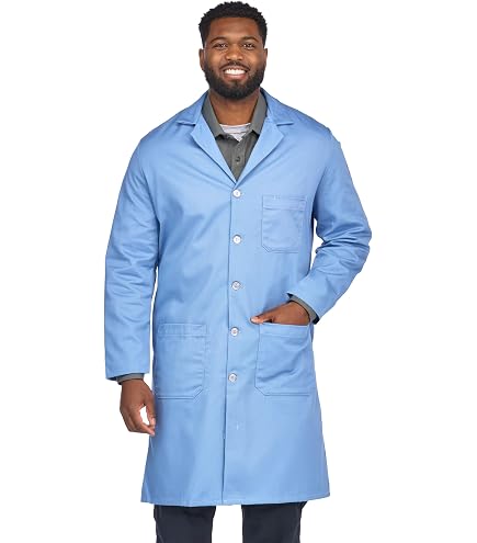 Amazon.com: Red Kap mens Rk With Pockets Medical Lab Coat, Light