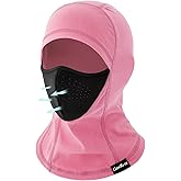Kids Balaclava Ski Mask Winter Breathable Face Mask for Boys Girls Windproof Fleece Neck Warmer for Cold Weather