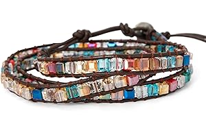 SPUNKYsoul New! Dazzling Handmade Leather Wrap Bracelet Collection