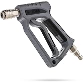 The Rag Company Ultra H2O Spray Gun | Universal 3/8" Connector and 1/4" Quick Disconnect | Rubberized Grip, Stainless Steel Internals, 360-Degree Swivel