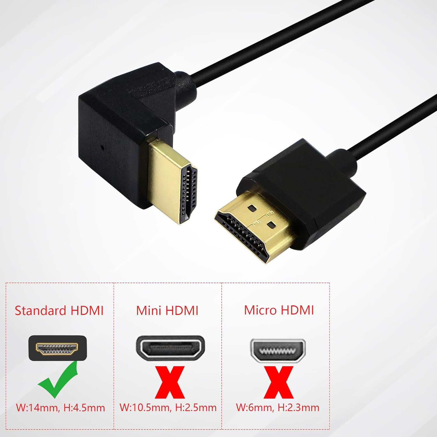 PNGKNYOCN 15CM HDMI Male to Male Short Cable - Image 3