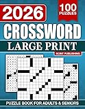 Large Print Crossword Puzzle Books for Adults and