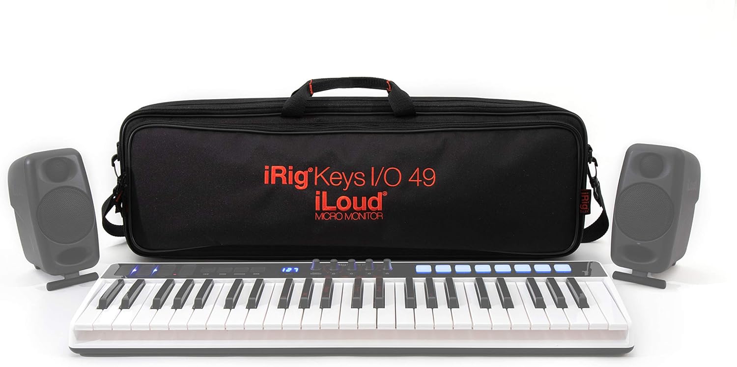 Ik Multimedia Combi Travel Bag For Irig Keys I O 49 Iloud Micro Monitors Amazon Co Uk Musical Instruments