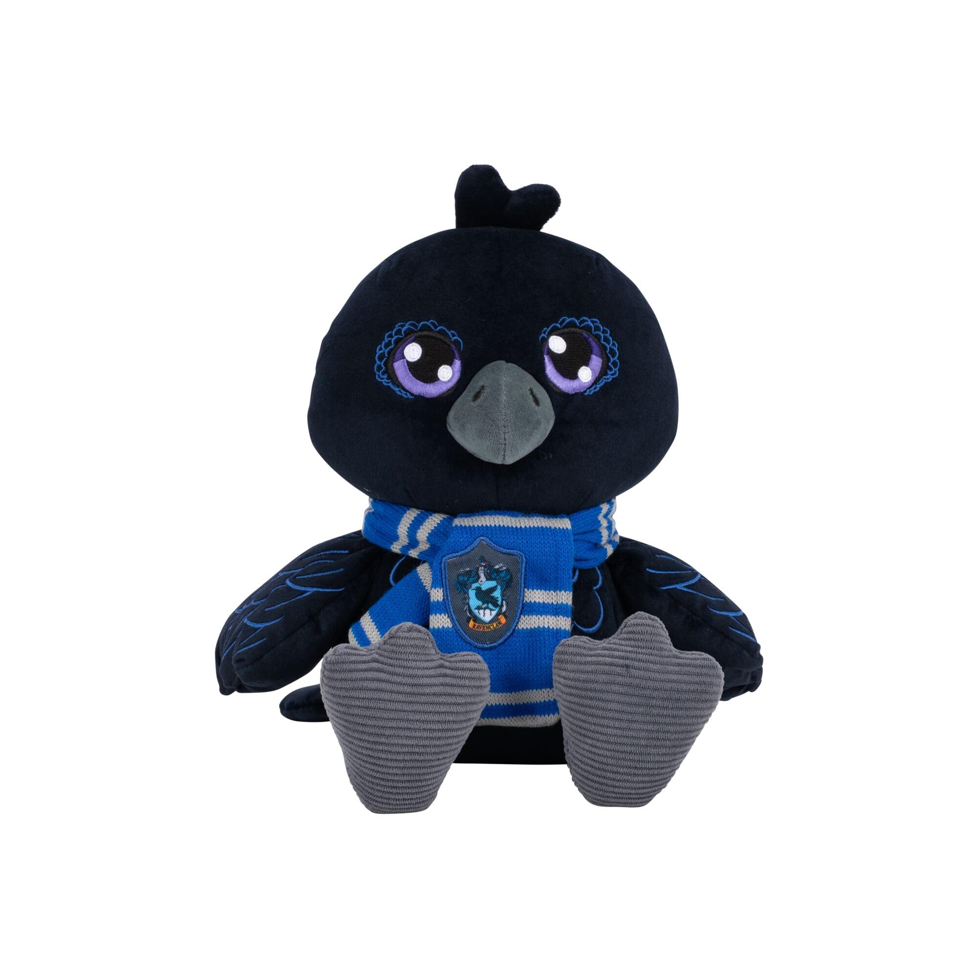 Jazwares Warner Bros. Discovery Harry Potter 10-Inch Ravenclaw Raven Plush - Super-Soft and Huggable Plush Toy - Official Licensed Plush - All Ages
