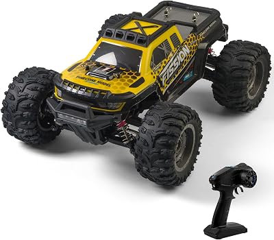Bürstenloser 4WD High-Speed RC Truck mit Metall-Antrieb, Upgrade-freier 1:12 RC Truck für schnelles und aggressives Fahren