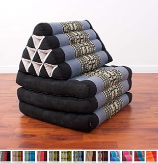 Amazon Com Leewadee Foldout Triangle Thai Cushion 67x21x3 Inches