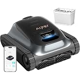 (2026 Upgrade) Aiper Scuba S1 Robotic Pool Cleaner, 270 Min Runtime, Floor/Wall/Waterline/Shallow Area Cleaning, Ultra-fine Filter, Smarter Navigation, High-Precision Sensors, App Support-Black