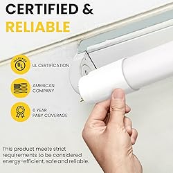 Paby 25 Pack T8 LED 4FT Type B Tube Light, 18W