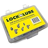 LockNLube LNL141 SAE Grease Fittings Set