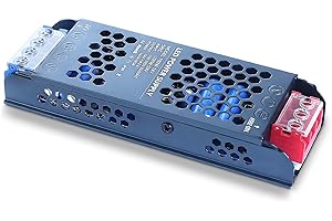SUCIKORIO 24V 100W LED Power Supply, Ultra Slim Transformer 100-265V AC to DC 4.2A Converter, Quiet Low Volt Driver Constant Voltage Adapter for Strip Lights, Lamp