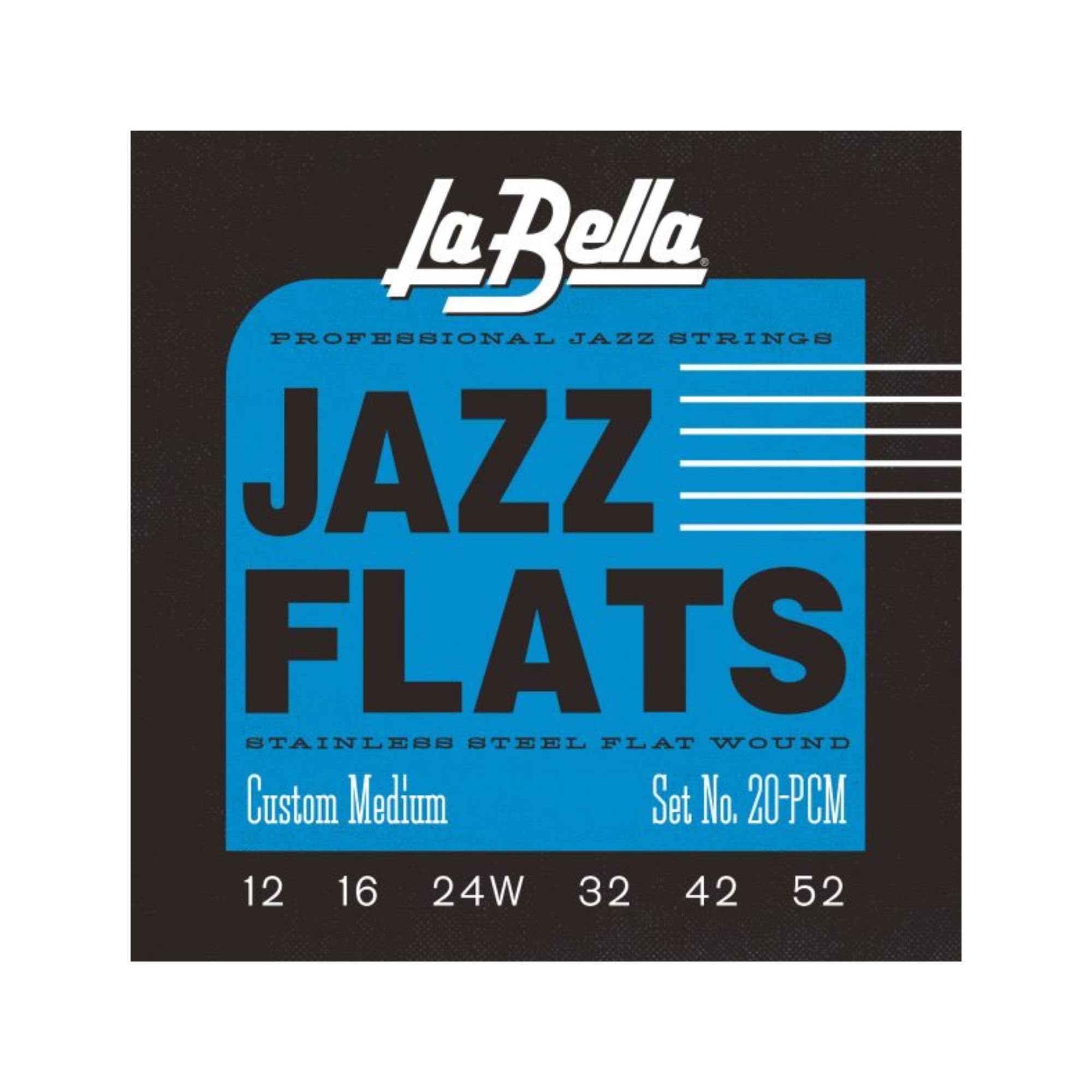 La Bella Jazz Flats Stainless Steel-20PCM 012/052 — image 1