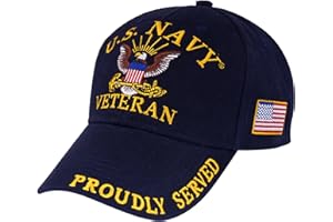 Trendy Zone 21 US Navy Hat for Men and Women, Officially Licensed Caps, Unisex United State Navy Caps (USN), Best for Gifting