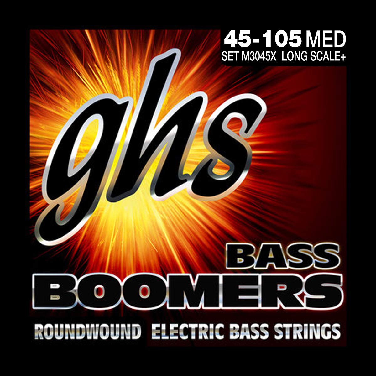 GHS Boomer Long Medium Light 45-100 Bass String