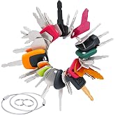 26 Heavy Equipment Master Keys, Construction Mchinery Key Set | For Cat Caterpillar John Deere Case Bobcat JLG JCB Volvo Hyster New Holland Yanmar Takeuchi Kubota Komatsu