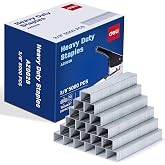 Deli Staples, Heavy Duty Staples for Heavy Duty Staplers, 3/8'' Length | 70 Sheet Capacity, 100/Strip, 5000/Box