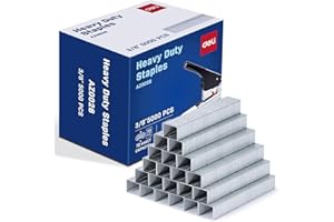 Deli Staples, Premium Heavy Duty Staples for Heavy Duty Staplers, 3/8'' Length, 70 Sheet Capacity, 100/Strip, 5000/Box