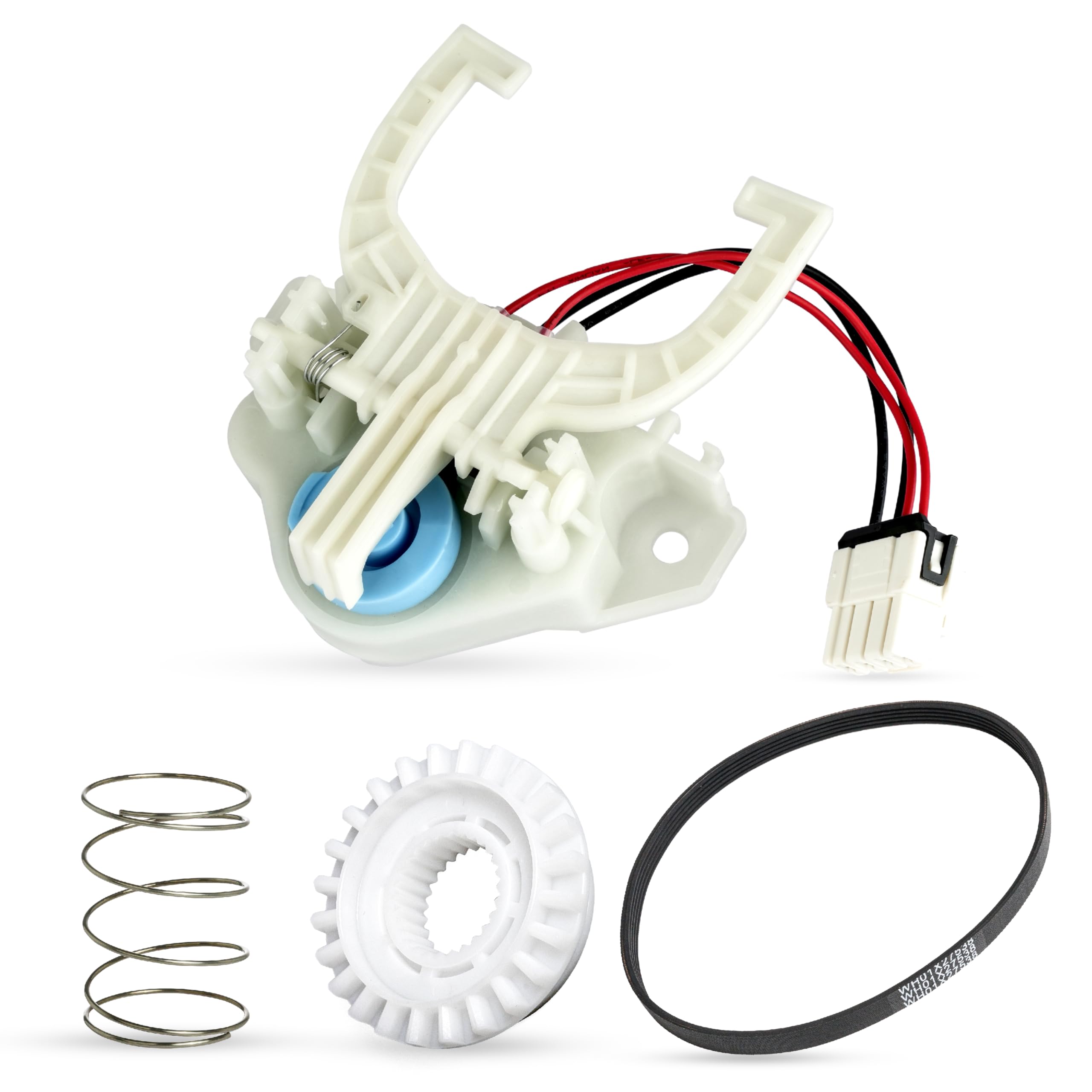 Photo 1 of [UPGRADED] BlueStars WH03X30517 Washer Shift Actuator & WH01X27538 Washer Drive Belt & WH05X24185 Washing Machine Clutch & WH01X24434 Washer Spring - for GE Hotpoint Clothes Washer