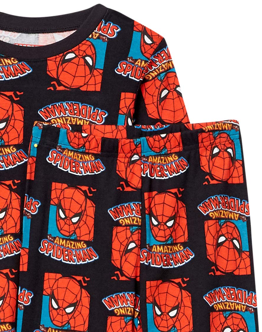 Amazon Essentials Boys Snug-Fit Pajama Sleep Sets, 3-Piece