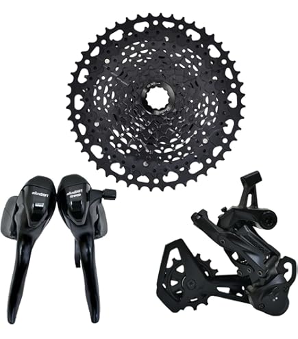 microSHIFT | Internal Gear Drop Bar Shifter Set | Shimano