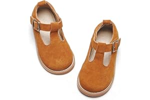 GINFIVE Toddler Little Girls Mary Janes Flats Girls Dress Shoes Kids Shoes