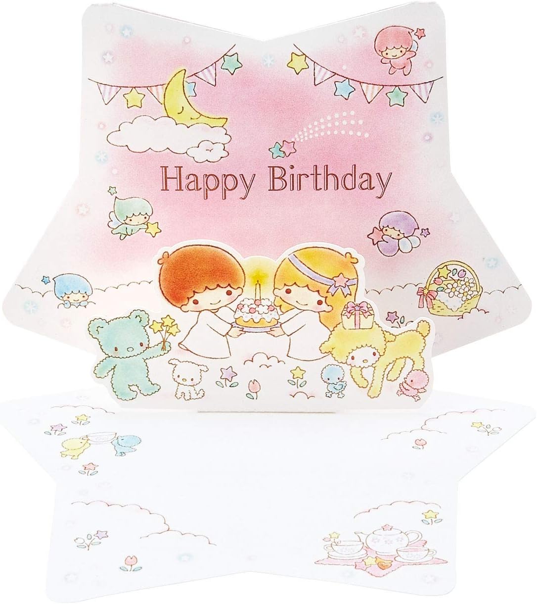 Amazon サンリオ Sanrio 誕生日カード メロディ キキ ララ バースデーソング おもちゃ雑貨 おもちゃ