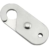 Bully Locks 5-1/2 ft Chain Polished Lock Adaptor Only