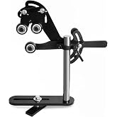 BMWOOD Woodturning Lathe Center Spindle Steady Rest MC-FS5, Wood Turning Three Wheels Stabilizer Auxiliary Clamping Tool.