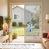 FILMGOO Window Film One Way Mirror Silver 60x200cm Privacy Heat Control view 8
