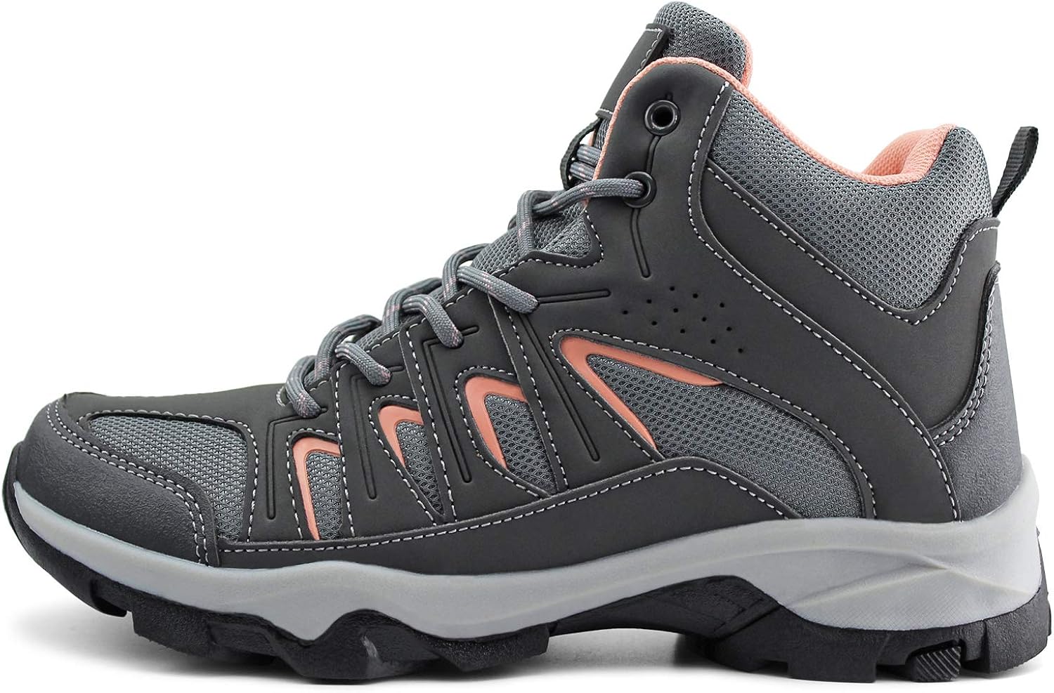  | JABASIC Womens Mid Hiking Boots Lightweight Waterproof Outdoor Trekking Shoes | Hiking Boots