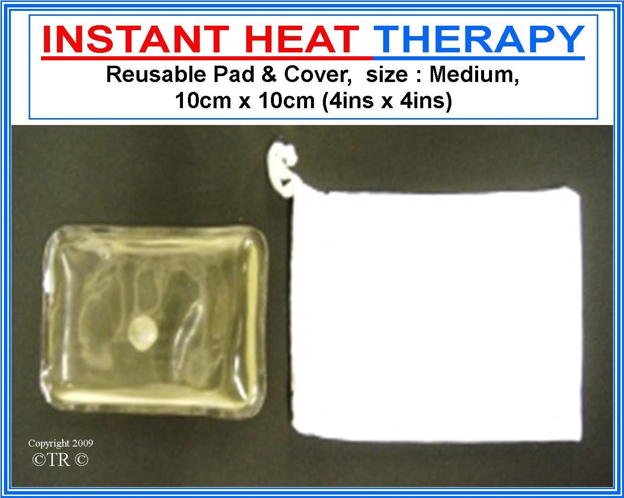 Proline Reusable Instant Heat Pad , Black, Medium Amazon.co.uk Health