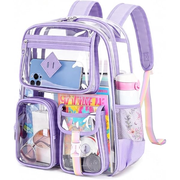 2552 Vintage Sunflower Floral Clear Fashion Backpack Transparent Travel Amazon.com: ALAZA Vintage Sunflower Floral Clear Fashion  main image 3