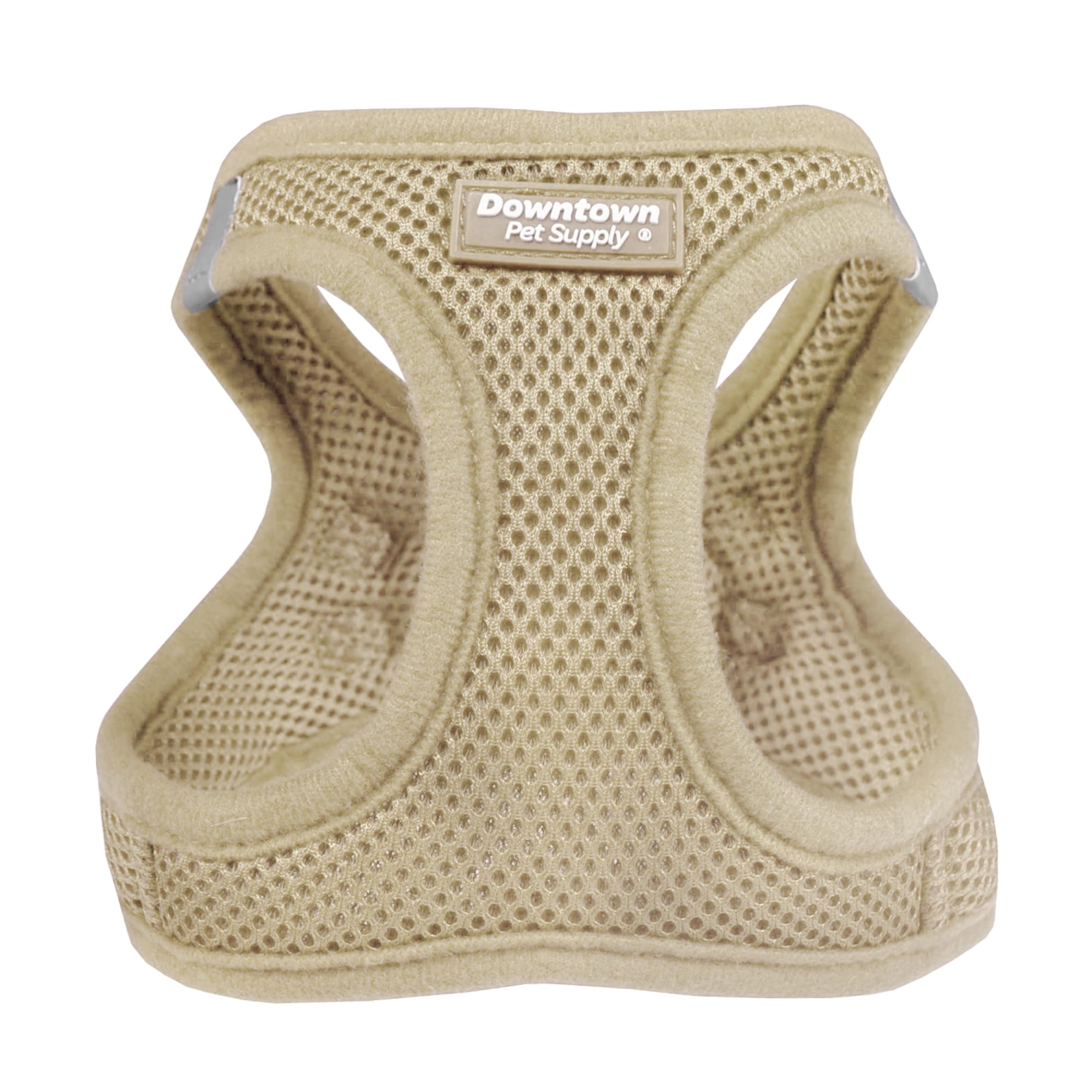 Downtown Pet Supply No Pull, Step in Adjustable Dog Harness with Padded Vest, Easy to Put on Small, Medium and Large Dogs (Khaki, L)