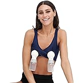 Larken Hands Free Pumping Bra for Breastfeeding | Breast Pump - Maternity Bras for Pregnancy, Pumping & Nursing Bra in One