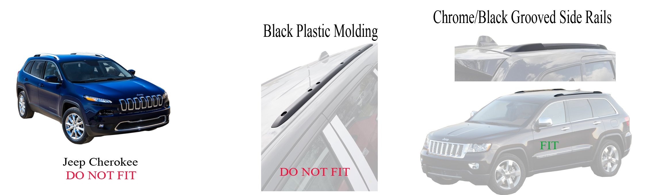 Crossbars Jeep Grand Cherokee