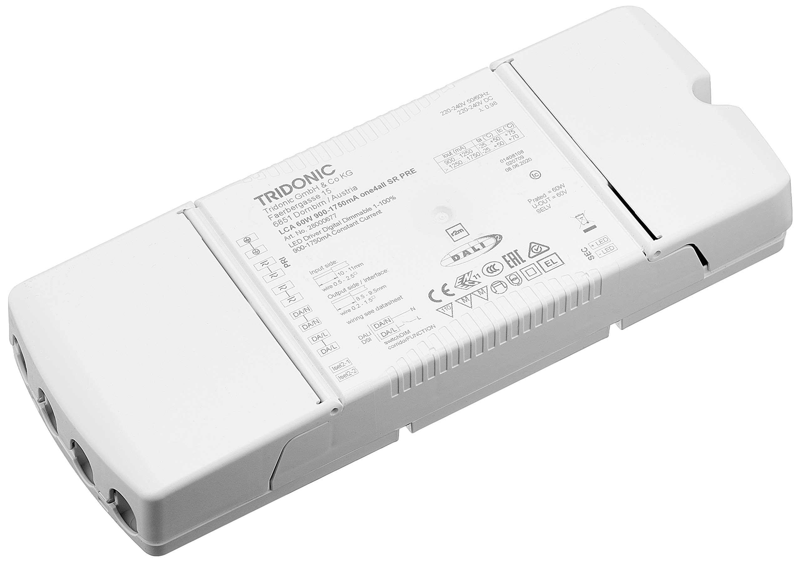 DALI/Switch Dim LED Driver 50W/60W