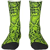 ASYG Snake Skin Crew Dress Socks - Funny Novelty Stockings Gifts