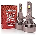Hikari 2025 Future 50000LM H7 LED Fog Light, 65W Titanova LED, 6000K Cool White, IP68 Waterproof, Plug & PlayPack of 2