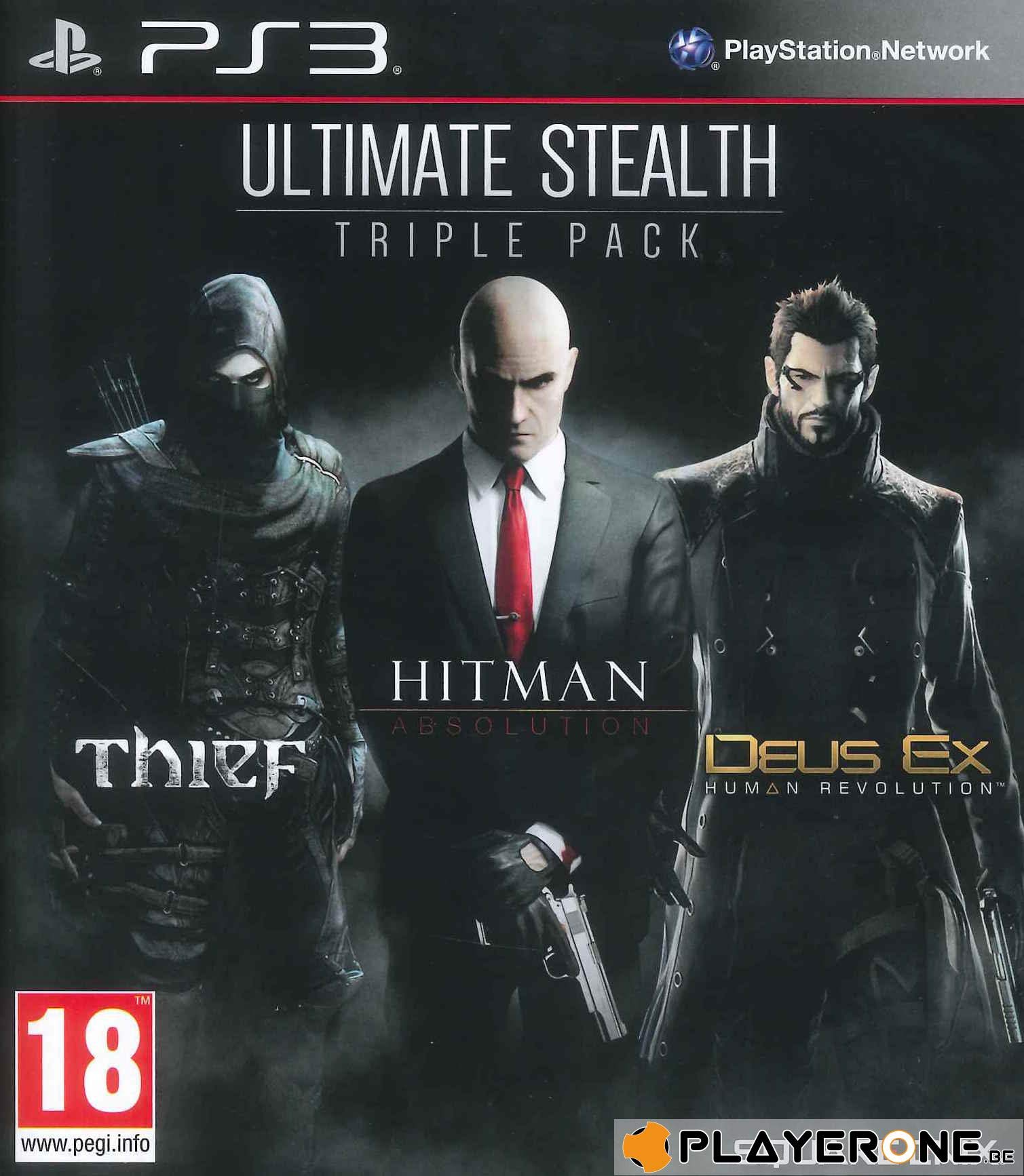 ELECTRONIC ARTS ULTIMATE STEALTH Triple Pack (Thief + Hitman + Deux Ex Rev) - Sony PlayStation 3