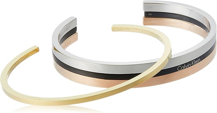Amazon カルバンクライン Calvin Klein バングル Gorgeous ゴージャス 4連 サイズs Kj7gbfs バングル 通販