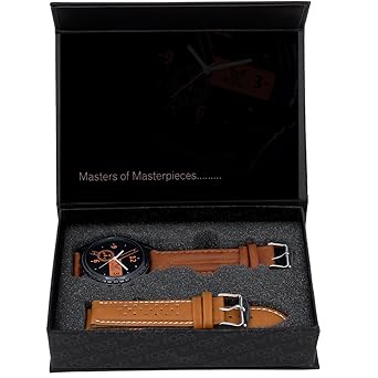 Analog Black Dial Mens Watch Eighty Three