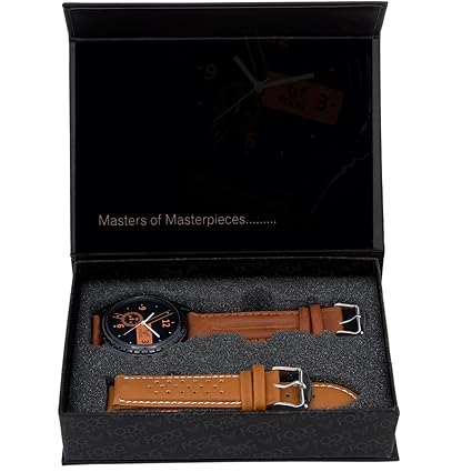 Analog Black Dial Mens Watch Eighty Three