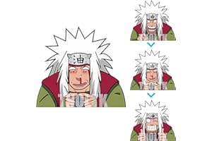 TNOLTK 3D Motion Anime Car Decals Waterproof Stickers Anime Bumper Stickers for Car Automotive Laptop Window Skateboard Kids(N-12)