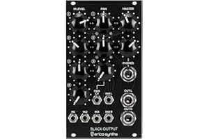 Erica Synths Black Output v2 Stereo Mixer Eurorack Module