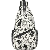 Betyiwling Sling Backpack Unisex Crossbody Chest Bag Shoulder Chest Bag For Women Men Hiking Travel