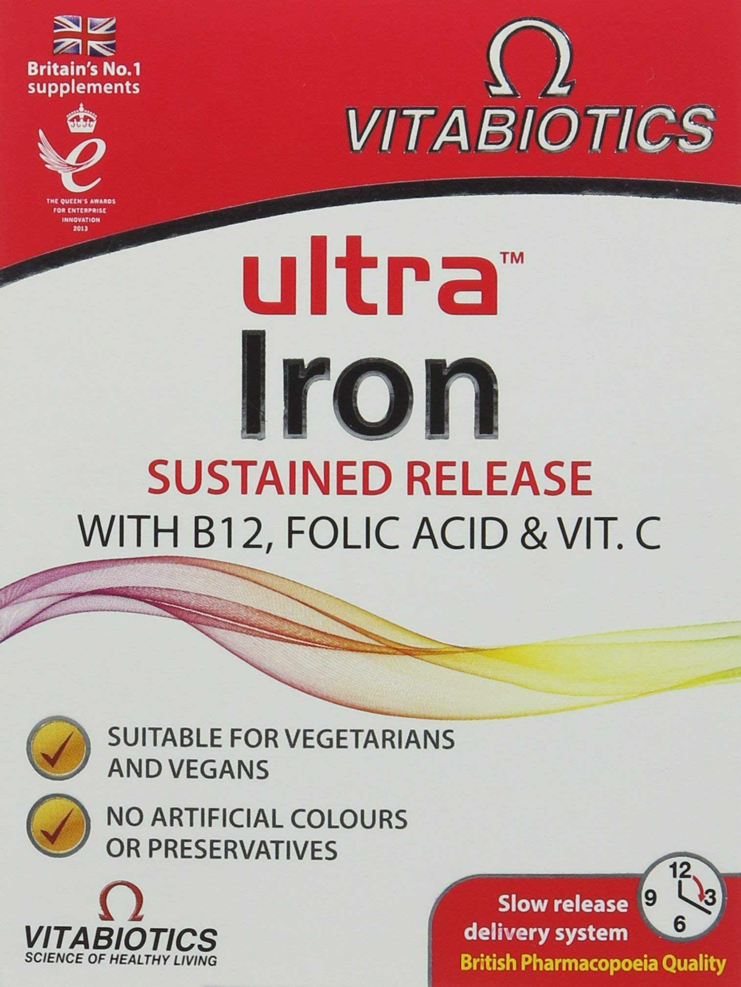 Vitabiotics Ultra Iron Tablets Pack Of 30 Buy Online In India At Desertcart In Productid