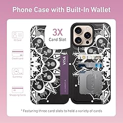 Goodon for iPhone 16 Pro Case Wallet - Flip Folio