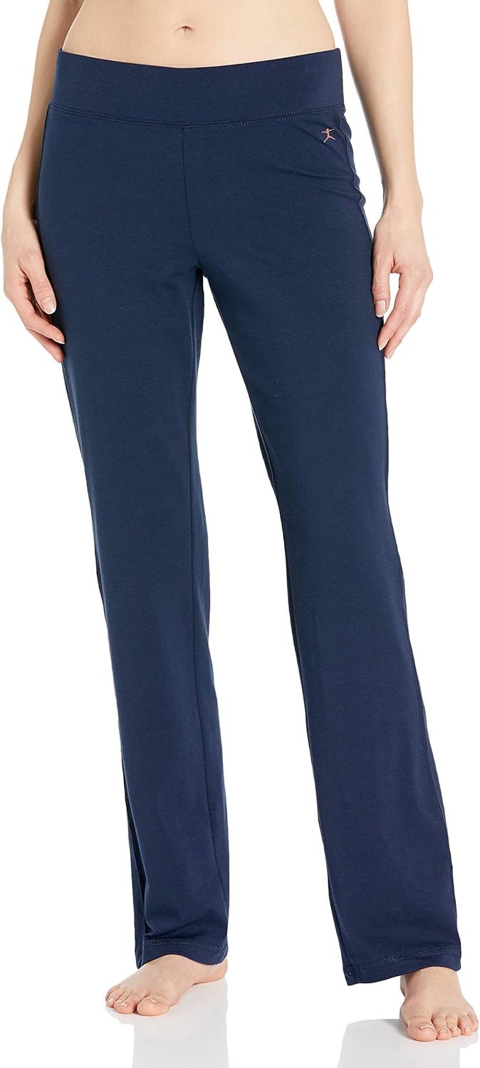 Danskin Women's Sleek-Fit Yoga Pant: Clothing